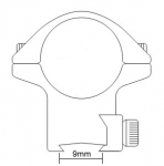 für 9mm HAENEL / SUHL Diopterschiene