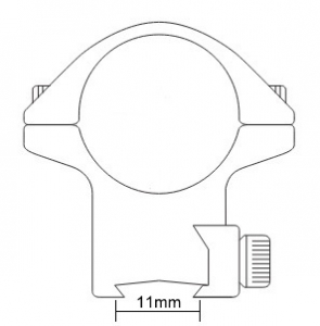 für 11mm Schienenbreite
