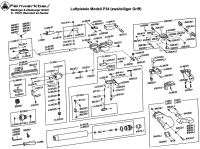 >Klappe (stahlblau)< FEINWERKBAU P34