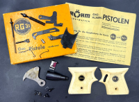>Ersatzteil-Konvolut (gebraucht)< RÖHM RG3s chrom (vor 1969 ohne PTB)