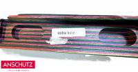 >Schaft aus Schichtholz bunt (extra kurz)< ANSCHÜTZ 2002 Super Air (gebraucht) EINZELSTÜCK!