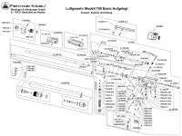 >Kornhalter (vollständig), 13mm erhöht< Feinwerkbau 700