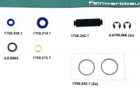 >Dichtungssatz mit Druckkolben (komplett) und Gleitringe< Feinwerkbau 601