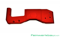 >Aluminium-Hinterschaft, rechts, rot< Feinwerkbau P70 und P70FT
