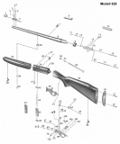 >Magazinfeder - Zubringerfeder< ANSCHÜTZ 525