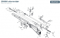 >Repetierhebel incl. Bolzen (Kaliber 5,5mm)< DIANA Stormrider