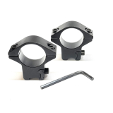 Zielfernrohrmontage (zweiteilig ohne Durchsicht) 1&quote; / 25,4mm Ringdurchmesser für 11mm Prismenschienen