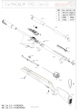 >Systemhülse (leer) B-Ware< GAMO Swarm Magnum Pro 10X IGT Gen 3i -Einzelstück-