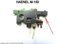 >Zylinderschraube (Befestigung d.Abzugseinrichtung)< HAENEL / SUHL M-150