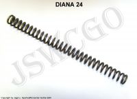 >Druckfeder - Kolbenfeder (Standard-F-)<  DIANA 24