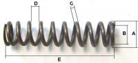 KOLBENFEDER - DRUCKFEDER (Außendurchmesser ca.20,3mm)