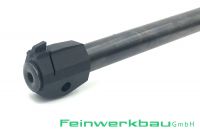 >Kornfuß 2. Ausführung aus Aluminium-schwarz eloxiert (Eigenfertigung)< FEINWERKBAU LP65