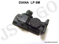 >Kunststoff-Mikrometer-Visier / Kimme (komplett)< DIANA 6M