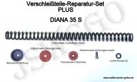 >Verschleißteile-Reparatur-Set PLUS (komplett) ca. 17 Joule< DIANA 35S
