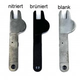 >Spannhebel-Unterteil (1. Ausführung,Stahl blank, brüniert oder nitriert)< HAENEL 310 (Untergruppe 310-2 / 310-3)