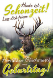 Geburtstagskarte >JAGD< Glückwunschkarte