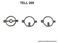 >Kornsatz (Ring,- Stab,- Perlkorn) für Korntunnel< TELL 200