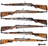 HAENEL 310 Luftgewehr Kaliber 4,4mm (freie Ausführung bis 7,5 Joule) im K98 Design