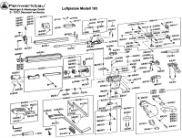>Spannschieber (komplett)< Feinwerkbau LP 103