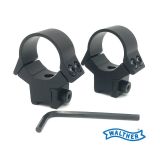 WALTHER Montage niedrig/low zweiteilig 1&quote; - 25,4mm Ringdurchmesser/ 11mm
