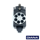 >Magazinschieber (montiert) mit Trommelmagazin Kaliber 5,5mm< DIANA 300R