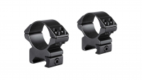 HAWKE Match-Ringmontagen Mittel - zweiteilig 30mm Ringdurchmesser / Weaver-Picatinny-22mm