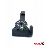 >Kimme-Mikrometervisier mit FO (komplett)< GAMO Expomatic 2100