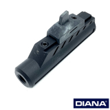 >Korn verstellbar (montiert)< DIANA 48