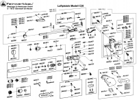 >Abzug (verstellbar) farbig eloxiert< FEINWERKBAU C20