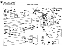 >Abzug (verstellbar) farbig eloxiert< FEINWERKBAU C62