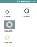 >Dichtungssatz< Feinwerkbau LP P40