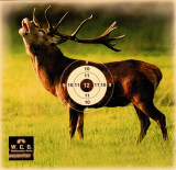 Tierzielscheiben-Set je 10x REHBOCK / WILDSCHWEIN / HIRSCH / FUCHS 14x13,5cm