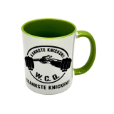 >Kaffeetasse KANNSTE KNICKEN!!< W.C.G. Waffencenter Gotha