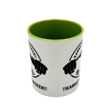 >Kaffeetasse KANNSTE KNICKEN!!< W.C.G. Waffencenter Gotha