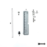 >Magazinfeder für 12er Magazin< HAENEL 33/49/49a/310/410/580