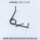 Biegefeder-Bugfeder (Raststück - Abzugsstange) HAENEL 312 / 3.12
