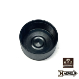 >Bodenendkappe - Schraubkappe (späte, 2. Ausführung ohne Bohrung) Eigenfertigung < HAENEL III-56