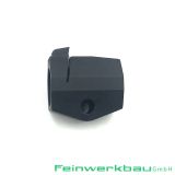 >Kornfuß 2. Ausführung aus Aluminium-schwarz eloxiert (Eigenfertigung)< FEINWERKBAU LP90