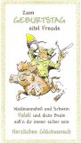 Geburtstagskarte >JAGD< Glückwunschkarte