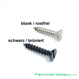 >Senkholzschraube (für Befestigungsschiene - UIT Schiene)< FEINWERKBAU 300/300S