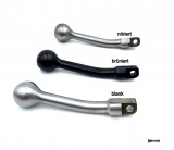 >Spannhebelgriff (lange Ausführung,gebogen,Stahl blank, brüniert oder nitriert)< HAENEL 310 (Untergruppe 310-2 / 310-3)