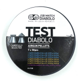 JSB >Testpack für Luftgewehre Match/Straton< Diabolo 4,5mm (350 Stk.)