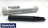 >Schalldämpfer 16mm< DIANA 34 - 350 Magnum mit Metallkorn und andere Luftgewehre mit 16mm Lauf-Außendurchmesser (zum Aufstecken)