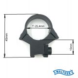 WALTHER Montage niedrig/low zweiteilig 1&quote; - 25,4mm Ringdurchmesser/ 11mm