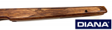 >Schaft Premium Schichtholz (Neu-unbenutzt)< DIANA 350 Magnum T06