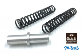 >zweiteilige Kolbenfeder - Druckfeder + Gleitstück (Standard -F- unter 7,5 Joule)< WALTHER LGV