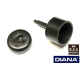 Fülltrichter (Kunststoff) + Deckel (Zubehör) DIANA 30 --Eigenfertigung--