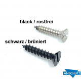 >Senkholzschraube (für Befestigungsschiene - UIT Schiene)< ANSCHÜTZ 380