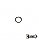 >Scheibe 0,5mm (zum Höhenausgleich der Laufdichtung mit 12mm Außendurchmesser)< HAENEL III-60