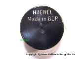 Bodenstück -graviert- >HAENEL Made in GDR< (Metallausführung) HAENEL III-284
